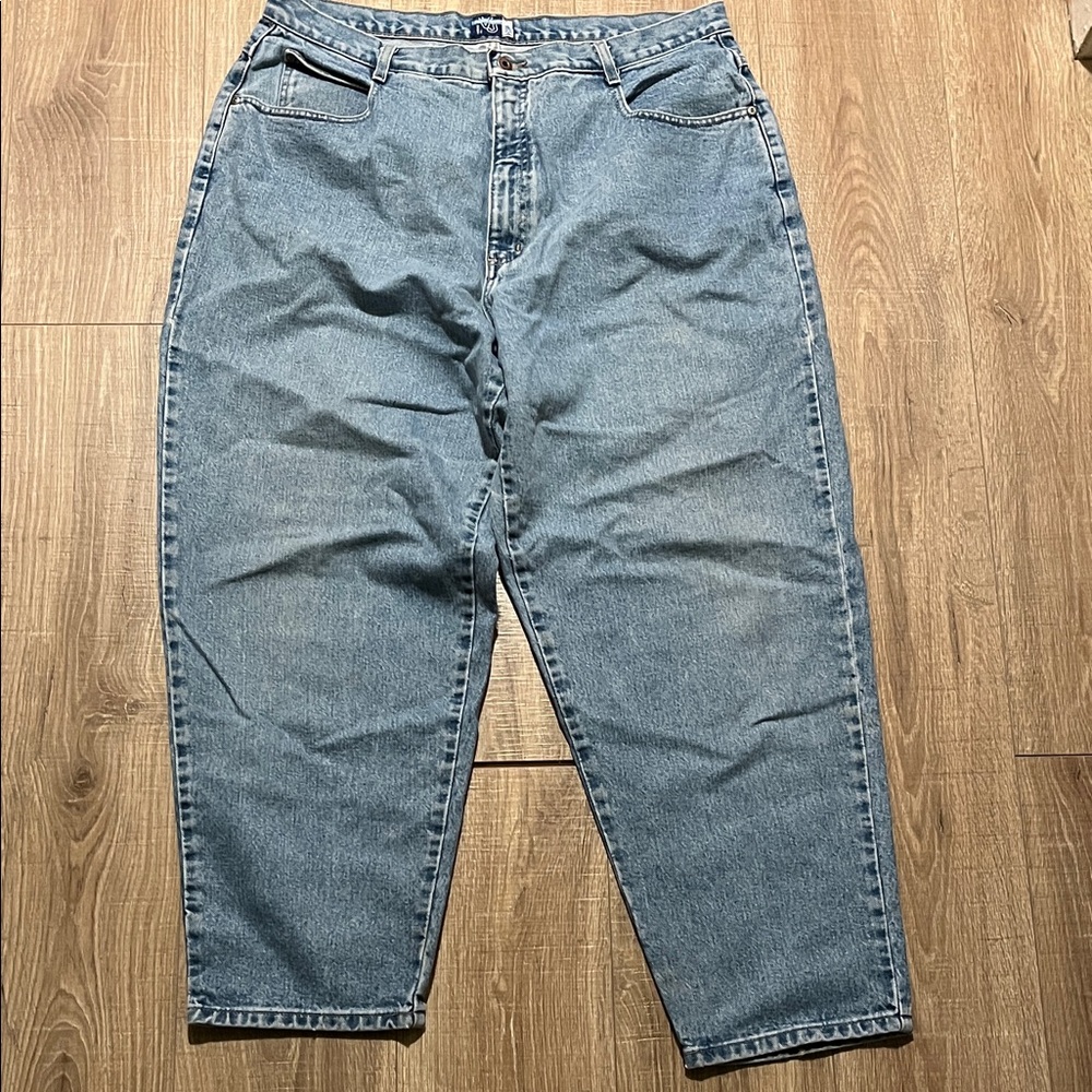 Women’s Venezia Jeans Plus Size 20 Vintage Blue Boyfriend Jeans (Heavy Denim)